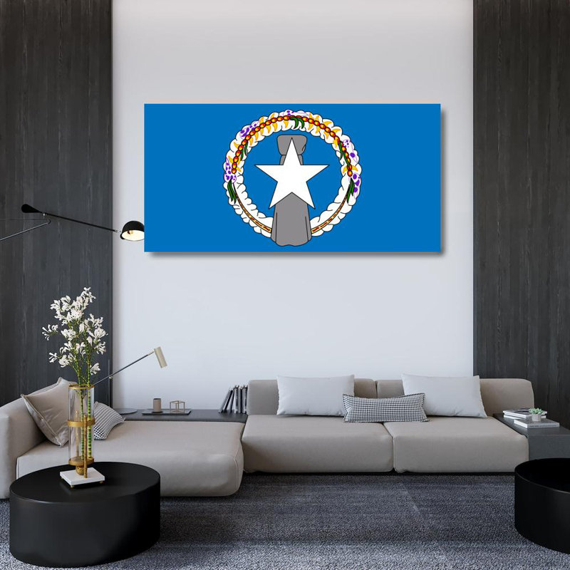 Northern Mariana Islands, 24" H x 48" W