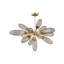 Cordoba Chandelier in Vintage Brass