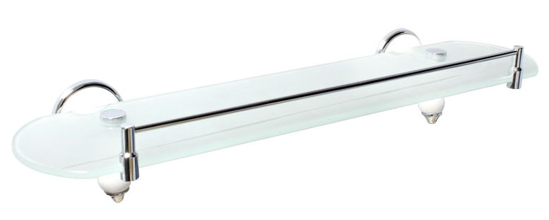 Isai Glass Bracket Shelf