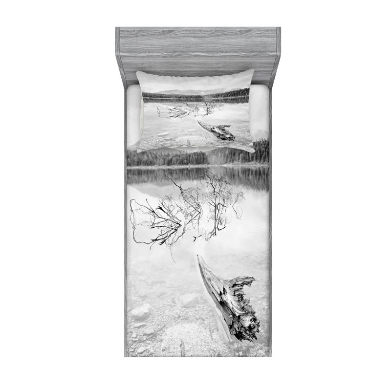 Microfiber Fitted Sheet, Twin Pillowcase
