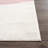 DEC150A Cream Blush Pink Diagonal Lines Area Rug-69295690
