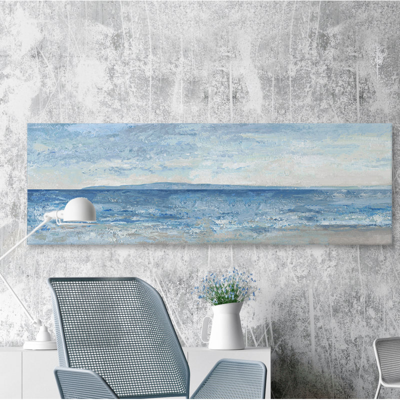 «Beach Escape» par Marmont Hill - impression sur toile tendue, H 15 po x l 15 po x P 1,5 po
