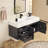 Jessica 41.5'' Single Bathroom Vanity with Acrylic Top-1216261008