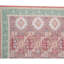 Hand-Knotted High-Quality Rust and Green Area Rug