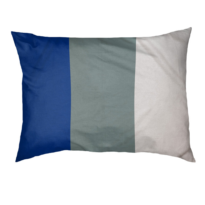 Coussin pour chien Arizona Tempe, Très grand (l 50 po x P 40 po x H 7 po), Bleu / argenté / blanc