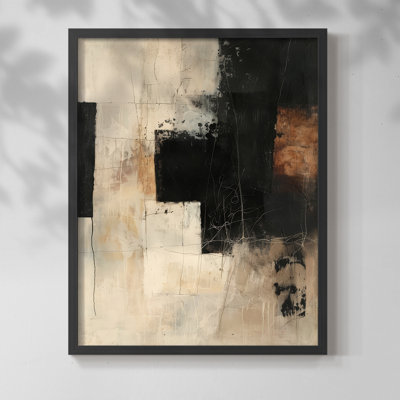 ABSTRACT Series CCCXLV  -Premium Framed Print -Ready to Hang - No Nails Required