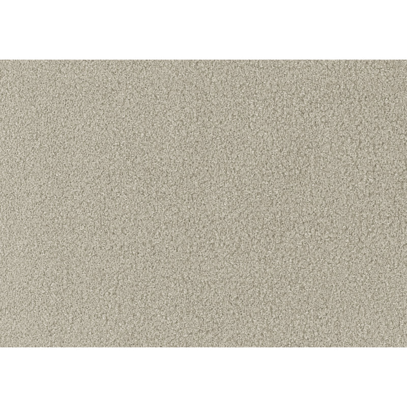Chaise d'appoint taupe Boucle, structure en contreplaqué, rembourrage en mousse douce sur les ressorts ensachés, coussin de dossier attaché et coussin d'une capacité de 300 lb