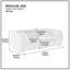 Canapé à accoudoirs arrondis 90,6 po Yaw-1654305083-1676699953