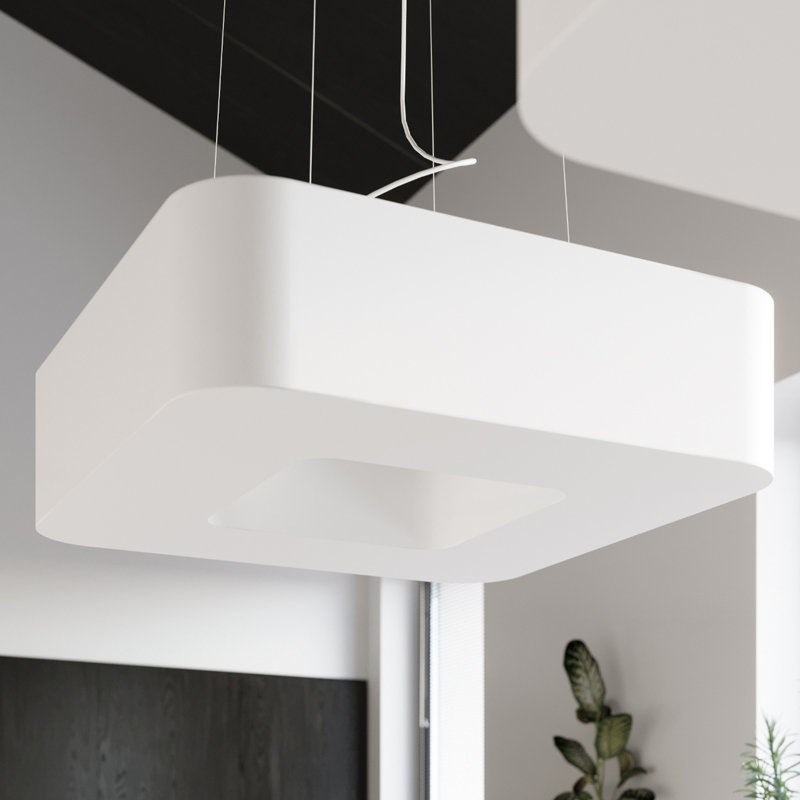 8 - Light Chandelier, 80x80x112 cm, White