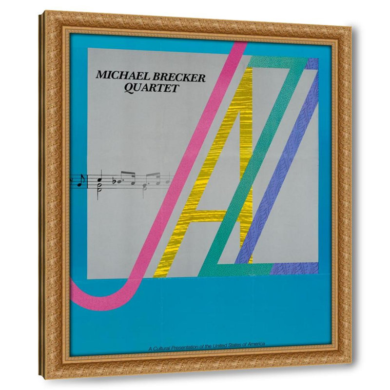 Michael Brecker Quartet, H 22 po x l 32 po