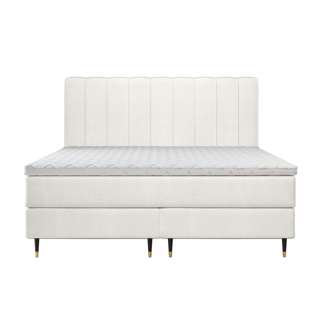 Boxspringbett Powellsville mit Topper