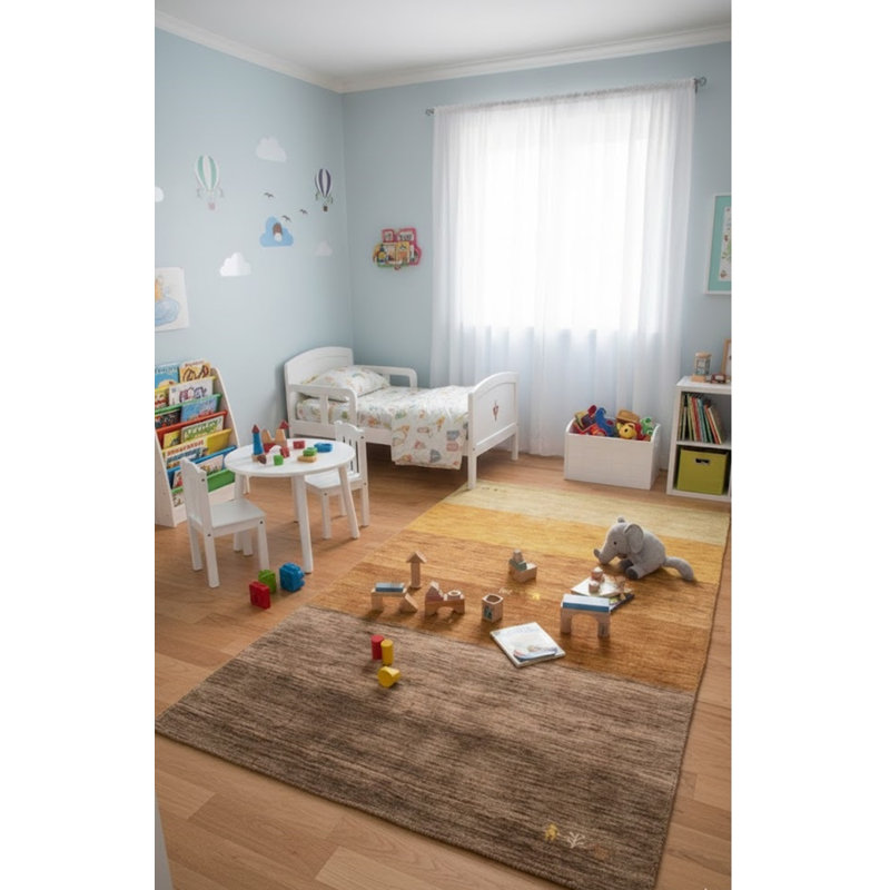 Performance Wool Striped Indoor Rug