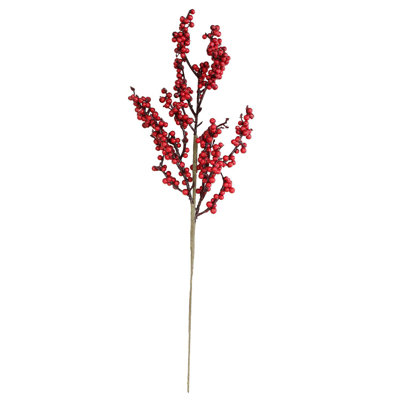 22" Artificial Red Berry Christmas Spray