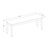 5 Piece Dining Table Set Includes a Rectangle Wooden Table with Butterfly Leaf and 2 Faux Leather Dining Chairs with 2 Benches, Mahogany-1998055286