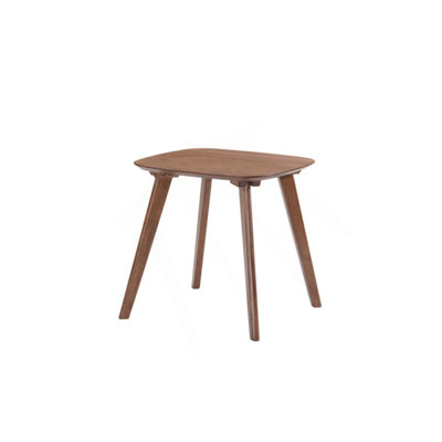 Table de bout brune