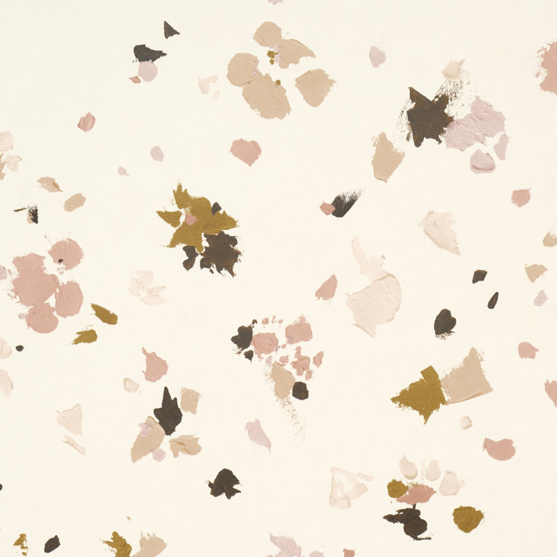 Schumacher X Backdrop Fairfarren Wallpaper, Warm Pink