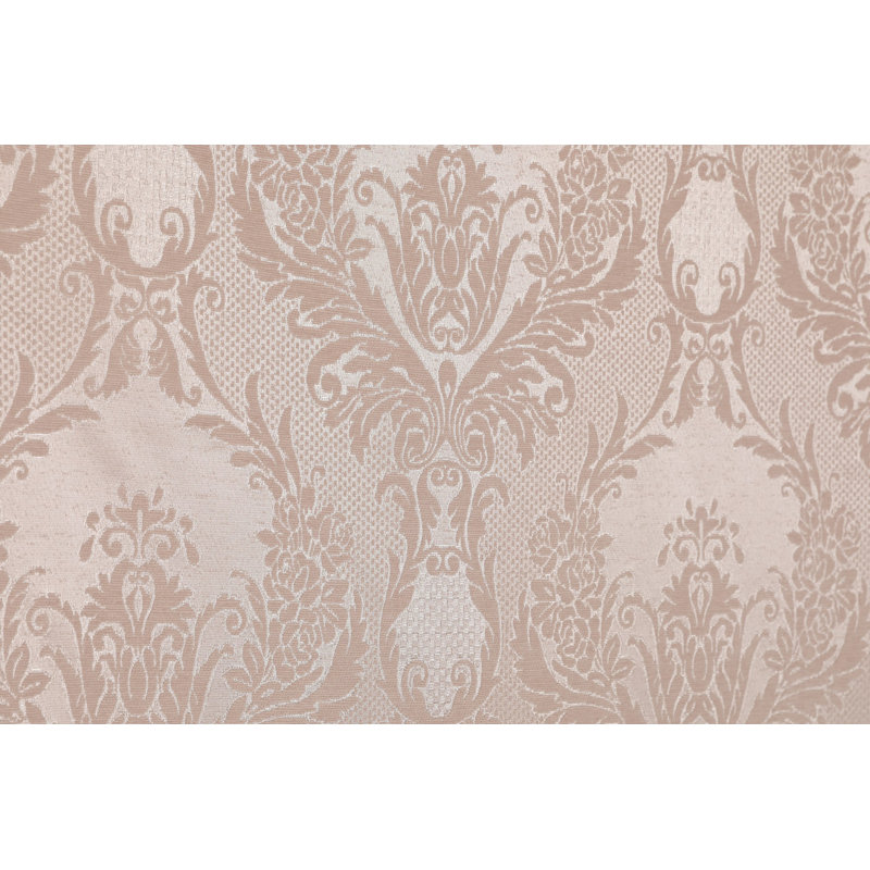 Medora Cotton Damask Bedspread with Pillowcases, Beige