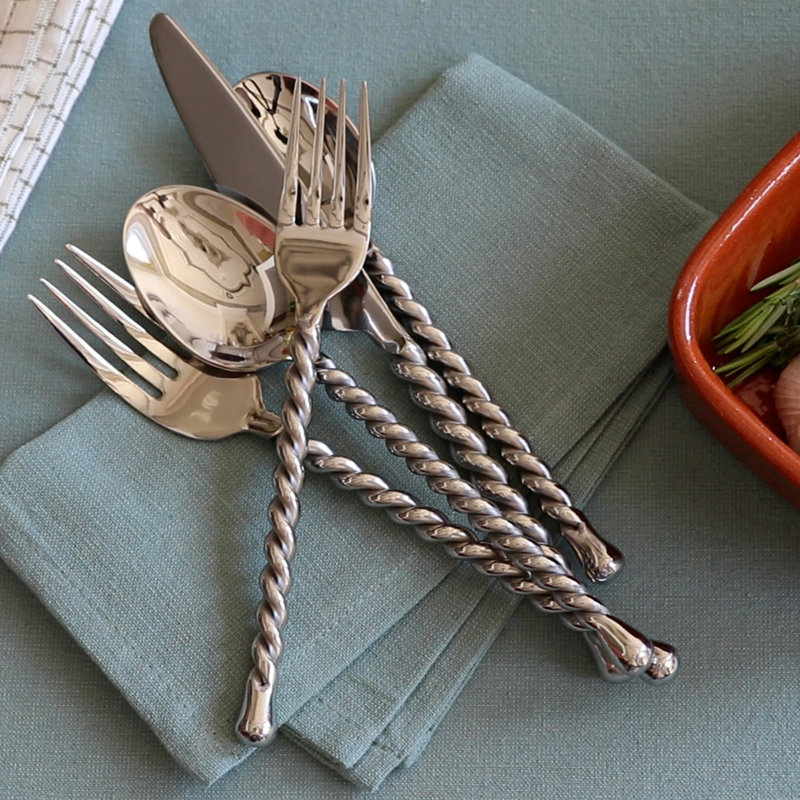 Gourmet Settings Café Latte Spoons in Matte Gold Finish (Set of 4) Bed Bath & Be