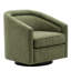 Fauteuil demi-tonneau pivotant Caitlyn - vert eucalyptus-133329087