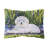 Coton De Tulear Outdoor Reversible Throw Pillow