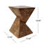 Table d'appoint moderne en béton léger pour cave à vin peinte à la main avec un design minimaliste