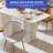  Labrenda Modern Curve Dining Table, Multifunction Table, Stylish Curve Work Table-1731289998-1740655085