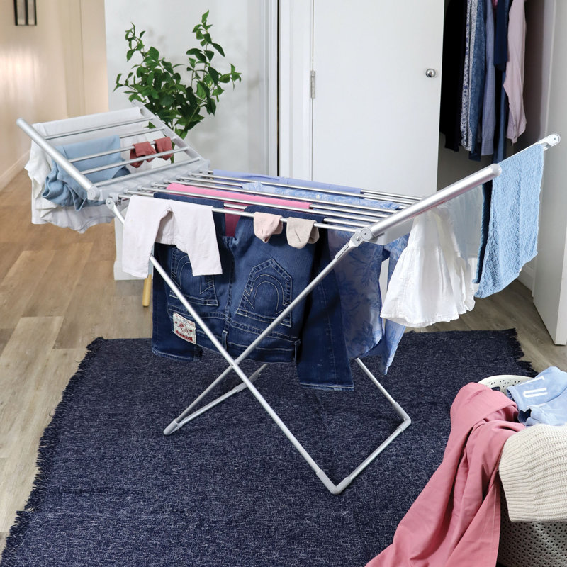 Igenix Foldable X-Frame Heated Airer With Cover