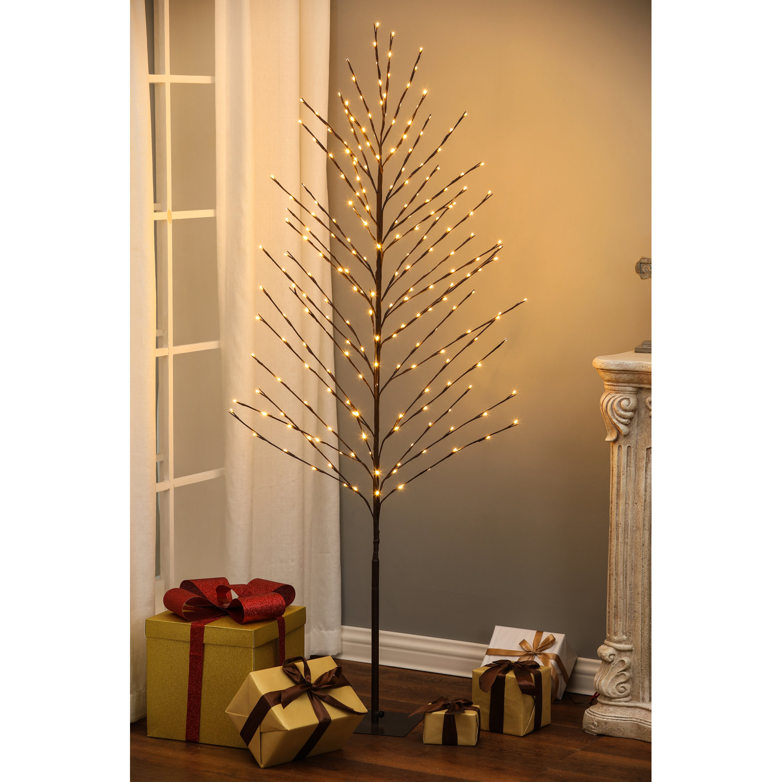 Landyn 70.87'' LED Lighted Trees & Branches