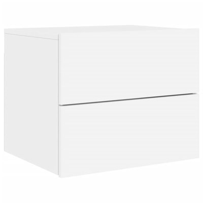 Bonts 50cm W Engineered Wood Bedside Table