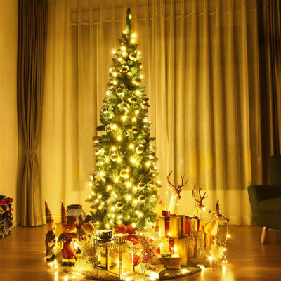 Lighted Artificial Christmas Tree