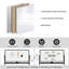 Double-Sided Magnetic Mobile Whiteboard 165cm H x 126cm L-2064529490