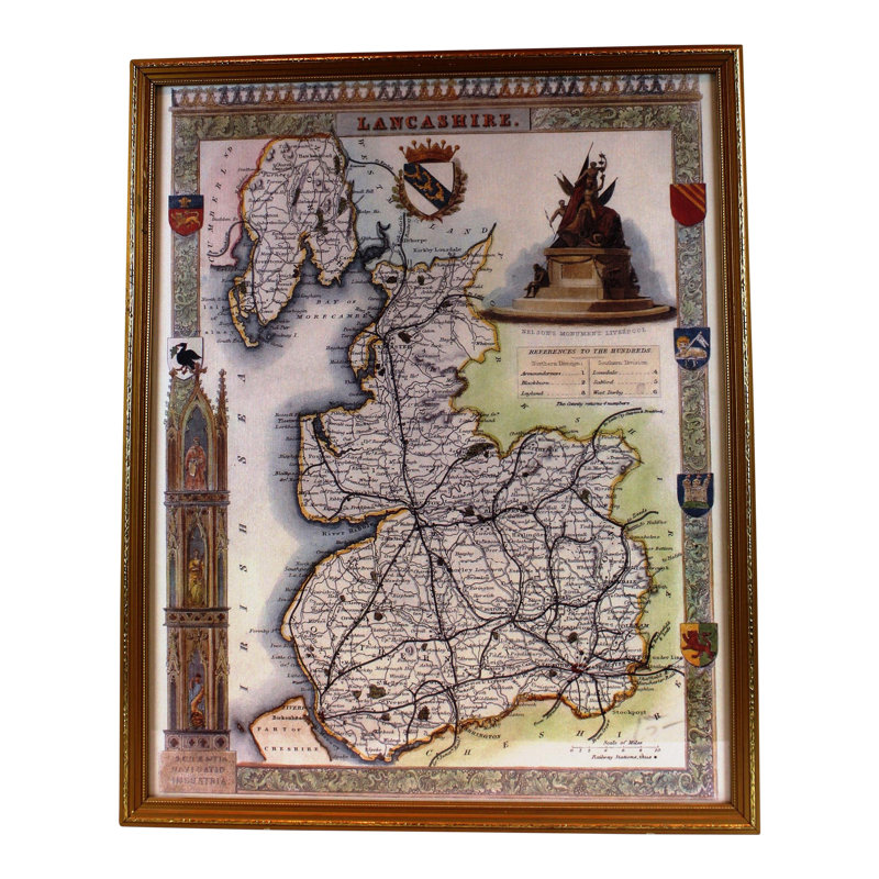 Lancashire Map