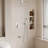 3-Function High-Pressure Rainfall Shower System, Tub Faucet Set