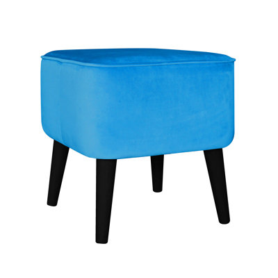 40cm Wide Square Solid Colour Standard Ottoman