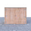 6 Ft. W x 2 Ft. D Wooden Bike Shed