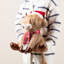 Tissu de Noël 15,25 po L Highland Cow