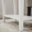Narrow Solid Wood Side Table with Shelf-1186550056