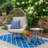 Rio Vista Swivel Egg Chair with Cushions