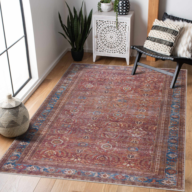 Oriental Indoor Rug, Rectangle 9'2" x 12'