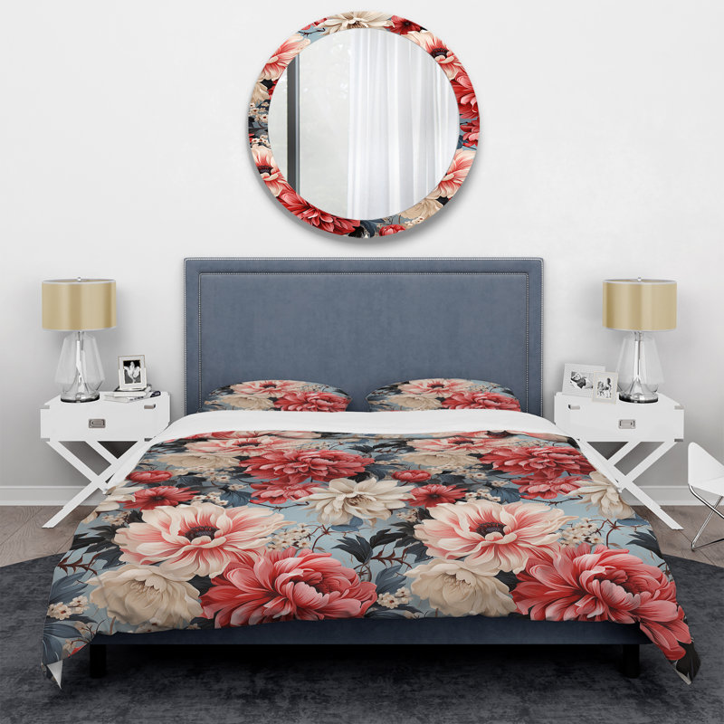 Ensemble de housse pour couette, Housse de couette simple + 1 taie décorative stan