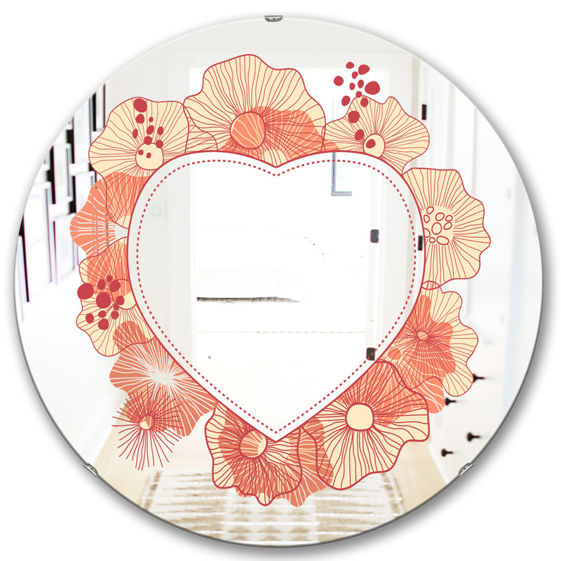 Miroir d'appoint, H 23,6 po x l 23,6 po