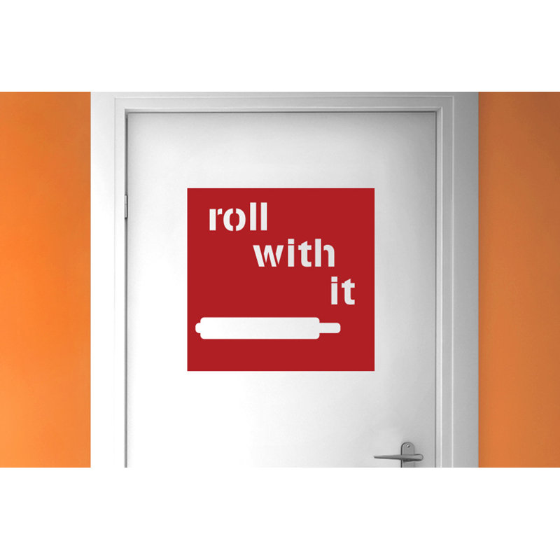 Wall Decal, Dark Red