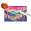 Liatris in Colour Glass Cutting Board Large