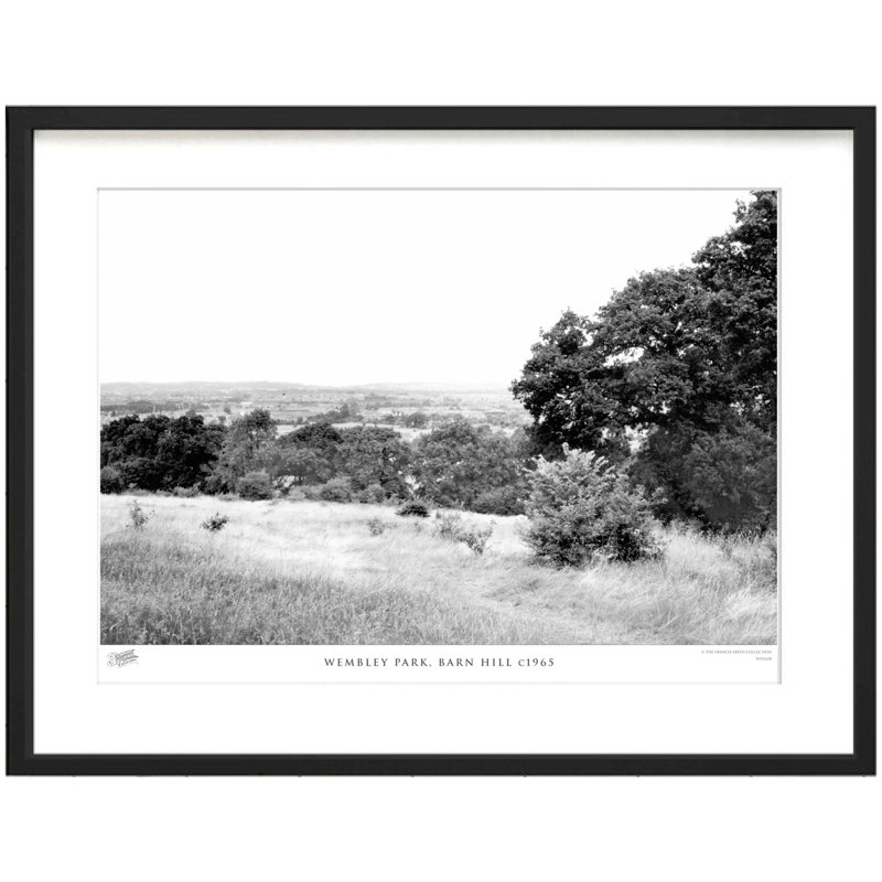 Wembley Park, Barn Hill C1965 by Francis Frith - Single Picture Frame Print, 28cm H x 36cm W x 2.3cm D