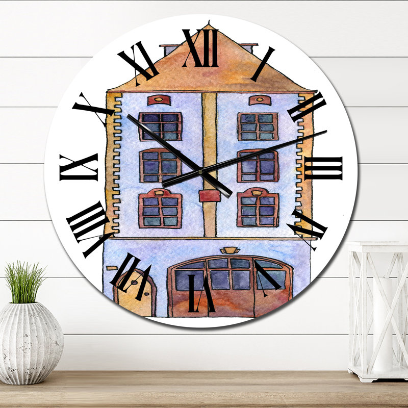Horloge murale très grande, Moyen