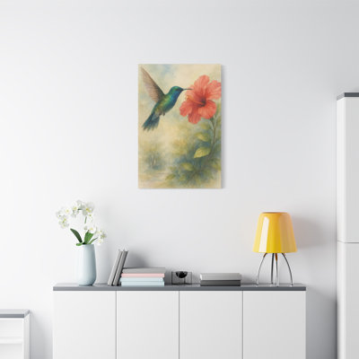 Aaroon Single Picture Frame Print on Canvas