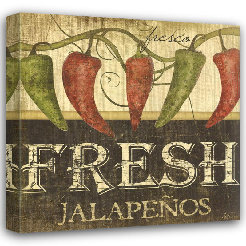 Fresh Jalapenos, 15" H x 15" W