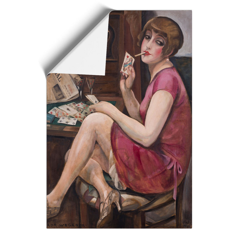 Queen Of Hearts by Gerda Wegener - No Frame Print, 30cm H x 21cm W x 0.1cm D