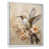 White Floater Framed