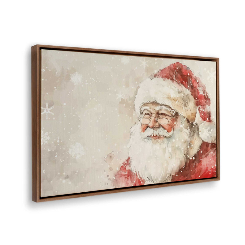 Impression sur toile Jolly Glow, Noyer, H 12,75 po x l 18,75 po